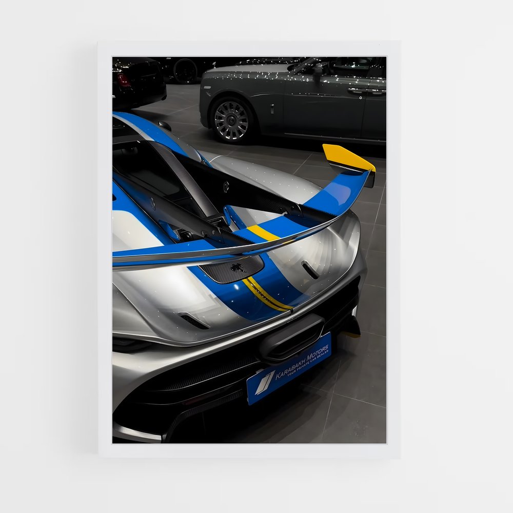 Poster L'Attaque de Jesko – affiche Koenigsegg (vue 3)